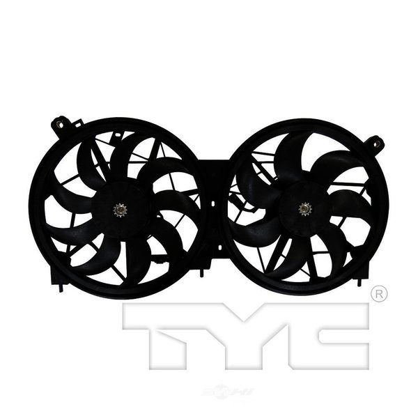 Tyc Dual Radiator And Condenser Fan Assembly, Tyc 623630 623630